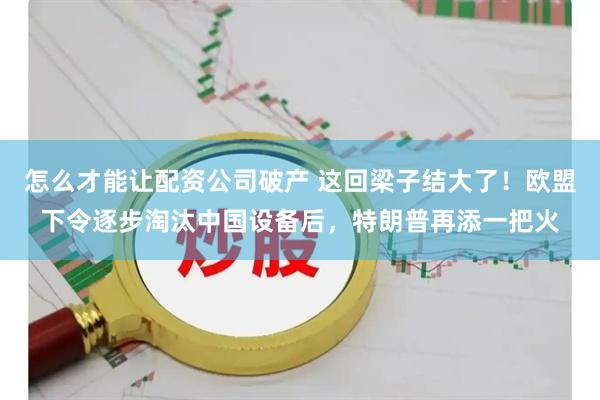 怎么才能让配资公司破产 这回梁子结大了！欧盟下令逐步淘汰中国设备后，特朗普再添一把火