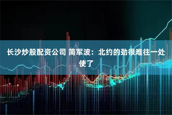 长沙炒股配资公司 简军波：北约的劲很难往一处使了
