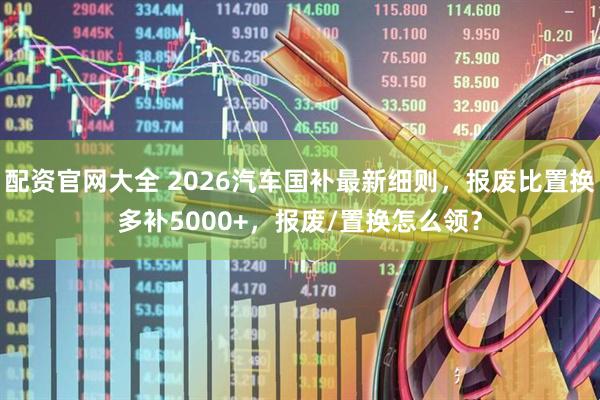 配资官网大全 2026汽车国补最新细则，报废比置换多补5000+，报废/置换怎么领？